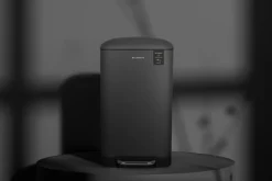 Poubelle à pédale 40L, gris anthracite edition - 831