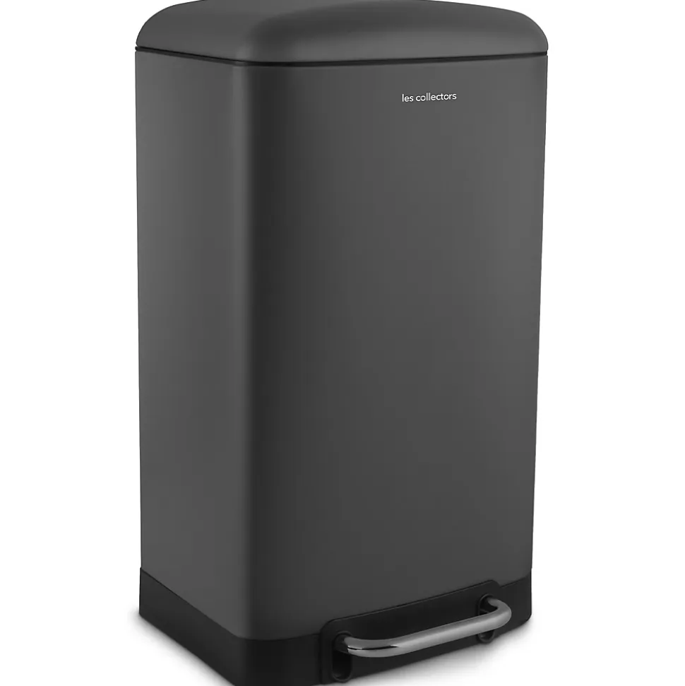 Poubelle à pédale 40L, gris anthracite edition - 831
