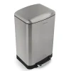 Poubelle à pédale 20L, inox edition - 512