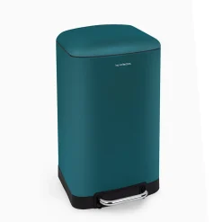 Poubelle à pédale 30L, petrol blue edition - 716