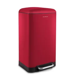 Poubelle à pédale 30L, red edition - 722