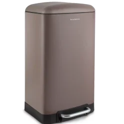 Poubelle à pédale 40L, taupe edition - 883