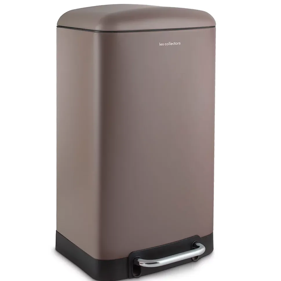 Poubelle à pédale 40L, taupe edition - 883