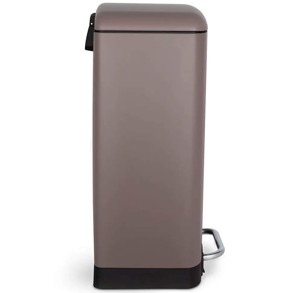 Poubelle à pédale 40L, taupe edition - 883