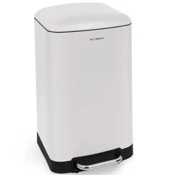 Poubelle à pédale 30L, white edition - 828
