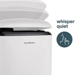 Poubelle à pédale 30L, white edition - 828