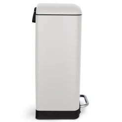 Poubelle à pédale 30L,hite edition - 728
