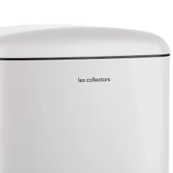 Poubelle à pédale 30L,hite edition - 728