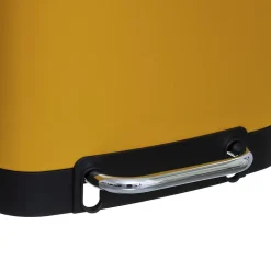 Poubelle à pédale rectangle Ariane 5Five 30L jaune