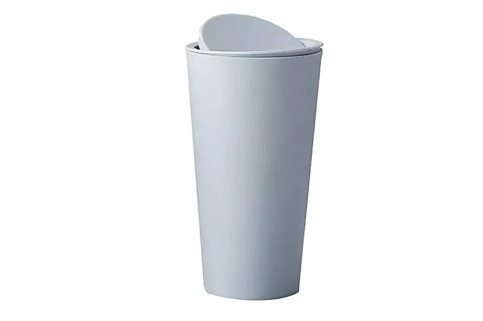 Poubelle avec Couvercle de 1L bleu