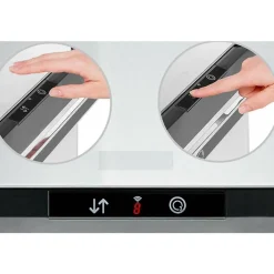 Poubelle cuisine automatique de tri à 4 compartiments - 60L - Inox SS304 - Piles ou batterie