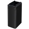 Poubelle cuisine automatique latérale - Ouverture papillon - Noir mat - 60L - Piles ou batterie