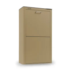 Poubelle cuisine de tri sélectif CUBEK, 4 compartiments de 20 litres.