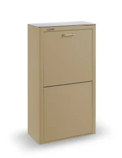 Poubelle cuisine de tri sélectif CUBEK, 4 compartiments de 20 litres.