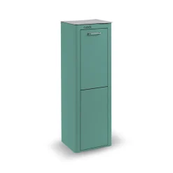 Poubelle cuisine de tri sélectif CUBEK, 2 compartiments de 20 litres.