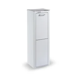 Poubelle cuisine de tri sélectif CUBEK, 2 compartiments de 20 litres.