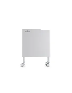 Poubelle cuisine ergonomique, fonctionnelle et élégante, 2 x 20 litres, ECOBOX NOA