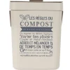 Poubelle de compostage 5 L avec accroche
