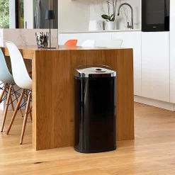 Poubelle de cuisine à ouverture automatique Kitchen Move Largo noir 42 L