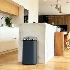Poubelle de cuisine à ouverture automatique Kitchen Move Largo gris mat 42 L