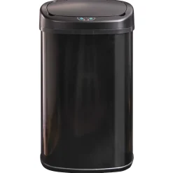 Poubelle de cuisine à ouverture automatique Kitchen Move Majestic noir 58 L