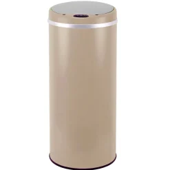 Poubelle de cuisine à ouverture automatique Kitchen Move Soho taupe 42 L