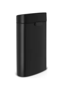 Poubelle de cuisine à ouverture automatique Brabantia Touch Bin noir