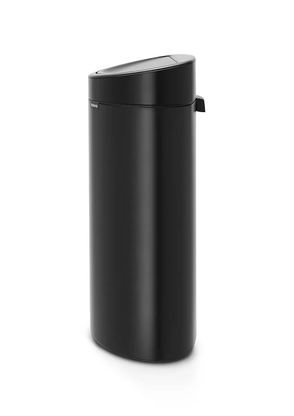 Poubelle de cuisine à ouverture automatique Brabantia Touch Bin noir