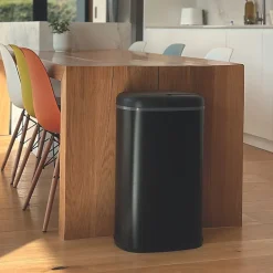 Poubelle de cuisine à ouverture automatique Kitchen Move Logan noir 58 L