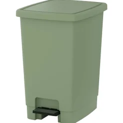Poubelle de cuisine à pédale Bucket Sundis coloris vert 30 L