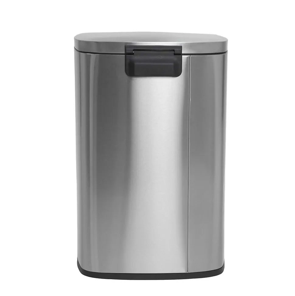 Poubelle de cuisine à pédale Kitchen Move Admiral inox 50 L