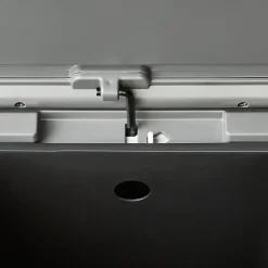 Poubelle de cuisine à pédale 14L Kora GoodHome H. 35,5 cm inox