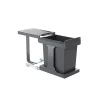 Poubelle de cuisine coulissante encastrable sous évier 20L Hailo Solo Manuelle