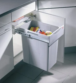 Poubelle de cuisine encastrable 40L Hailo Easy Cargo