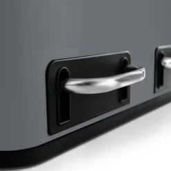 Poubelle de cuisine, Gris foncé, 2 compartiments de 30 Litres -60 Litres - Floordirekt