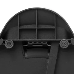 Poubelle de cuisine 30L Modern Color 5Five blanc et bambou