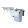 Poubelle de cuisine tri sélectif 2 bacs encastrable 45L (38+7) Hailo Euro Cargo