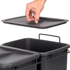 Poubelle de recyclage 2 bacs de 35 L Recycle