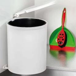Poubelle de recyclage à fixation sur porte 13 litres