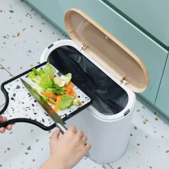 Poubelle de salle de bain push ALDO 10L