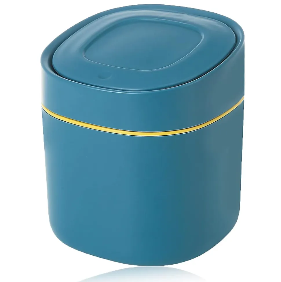 Poubelle de Table de 0,5L bleu