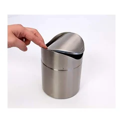 Poubelle de table en inox 0,7 litre