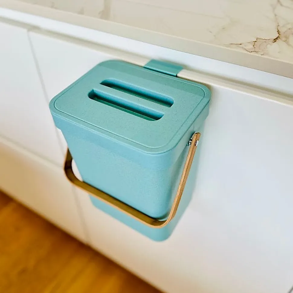 Poubelle de table seau à compost BODEN Bleu 5L