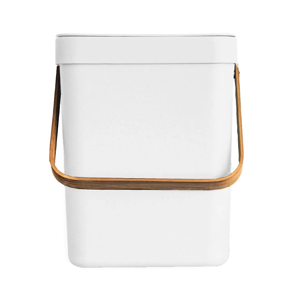 Poubelle de table seau à compost BODEN Blanc 5L