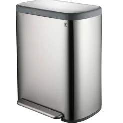 Poubelle de tri 2 compartiments Kitchen Move Empire inox 60 L