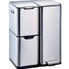 Poubelle de tri 3 compartiments Kitchen Move Haja inox 60 L