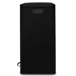 Poubelle de tri à pédale 2 x 30L, black edition - 910