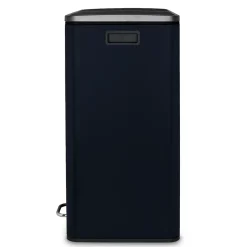 Poubelle de tri à pédale 2 x 30L, blue grey edition - 906