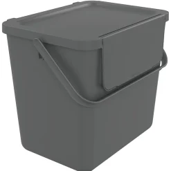 Poubelle de tri avec poignée 25 L Loops Sundis H. 29,7 cm gris