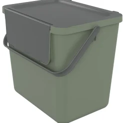 Poubelle de tri avec poignée 25 L Loops Sundis H. 29,7 cm vert